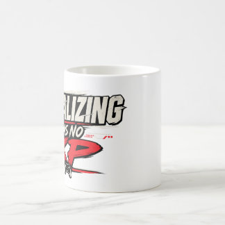 Caneca De Café Socializar Não Tem XP Citação Divertida de Jogador