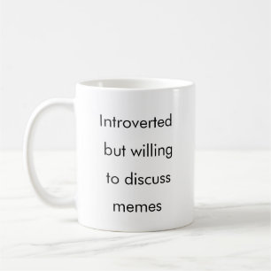 Caneca De Café Socialmente Seletivo - Internet Humor Mug
