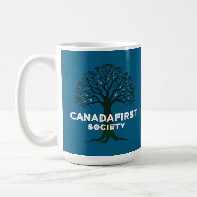 CANECA DE CAFÉ SOCIEDADE CANADÁ PRIMEIRO (Esquerda)