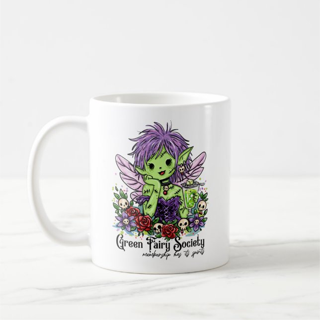 Caneca De Café Sociedade da Fada Absinto (Esquerda)