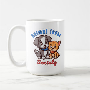 Caneca De Café sociedade de amantes de animais para amador de ani