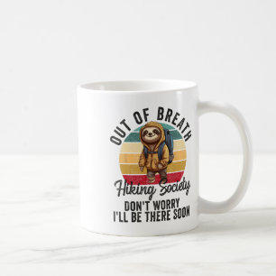 Caneca De Café Sociedade de Caminhada Sem Fôlego Para Homens Mulh