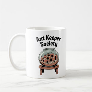 Caneca De Café Sociedade de Criadores de Formigas Fazendeiro Fofo