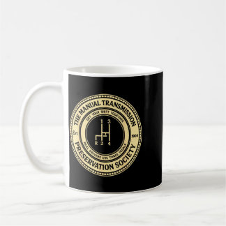 Caneca De Café Sociedade de Preservação de Transmissão Manual Trê