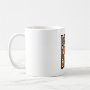 Caneca De Café Sociedade do Gato Preto Gato Preto Arte Vetorial V