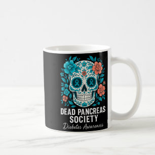 Caneca De Café Sociedade do Pâncreas morto Diabetes Sensibilizaçã