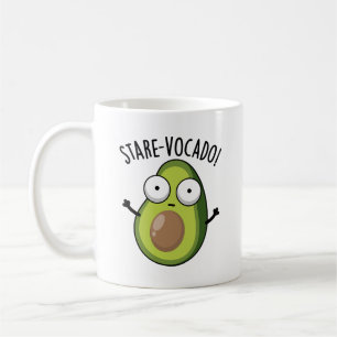 Caneca De Café Socorro Engraçado Engraçado Avocado Puns