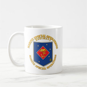 Caneca De Café SOF - USMC Marine Special Operations Reg