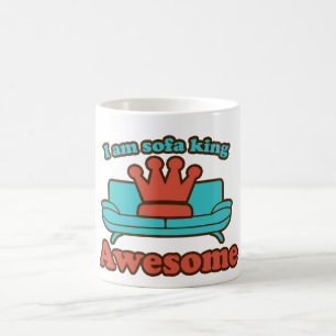 Caneca De Café Sofa King incrível