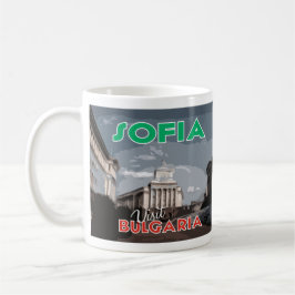 Caneca De Café Sófia, Visite Bulgária Eu Adoro Coffee Mug