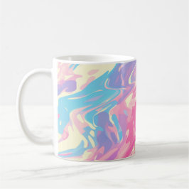 Caneca De Café ✨ Soft Pastel Marble Design - Trendy & Smooth 🎨