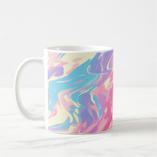 Caneca De Café ✨ Soft Pastel Marble Design - Trendy & Smooth 🎨