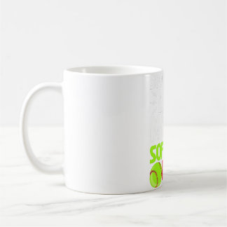 Caneca De Café Softball Mama Softball Dia de as mães Mãe Algures
