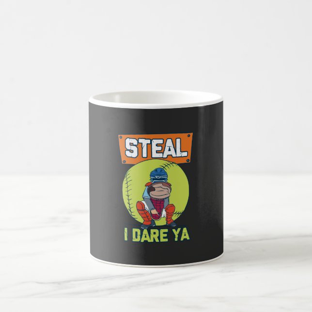 Caneca De Café Softball - Rouba Que Ouso A Ya (Centro)