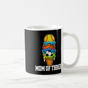 Caneca De Café Softbol Futebol Basquete Mãe Sorvete Verão Ga