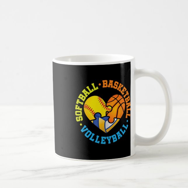 Caneca De Café Softll Sketll Volei  (Direita)