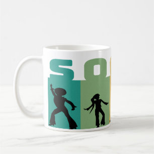 Caneca De Café Sogna, Sonhe com sombras dançantes