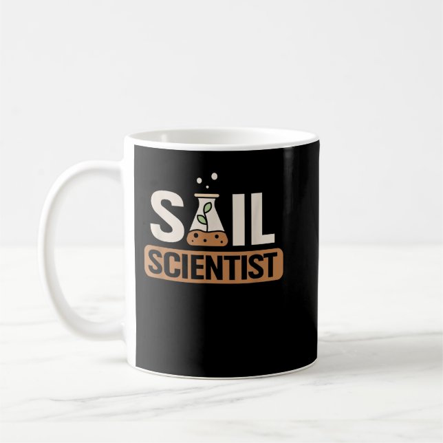 Caneca De Café Soil Scientist Farmer Soil Science Agriculturists  (Esquerda)
