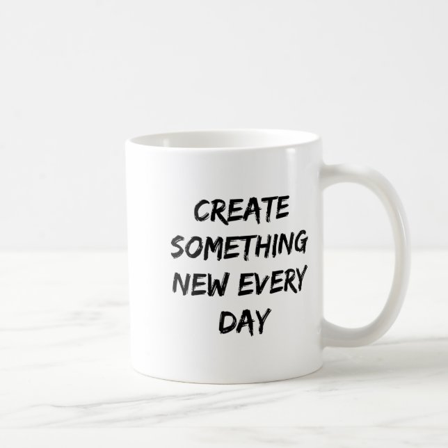 Caneca De Café Soing New Every Day Artist Gift  (Direita)