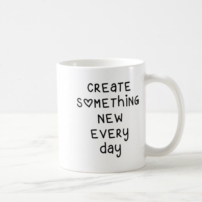 Caneca De Café Soing New Every Day Artist Gift  (Direita)