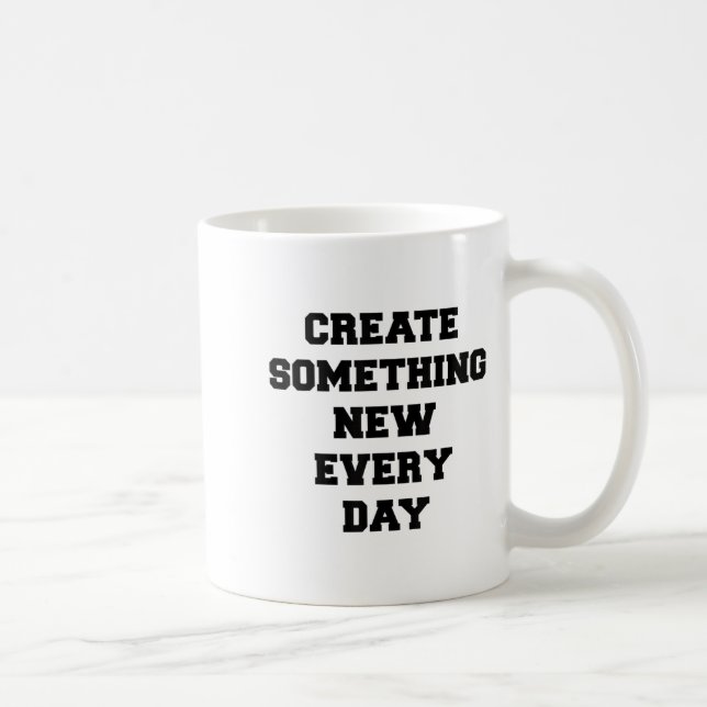 Caneca De Café Soing New Every Day Artist Gift  (Direita)