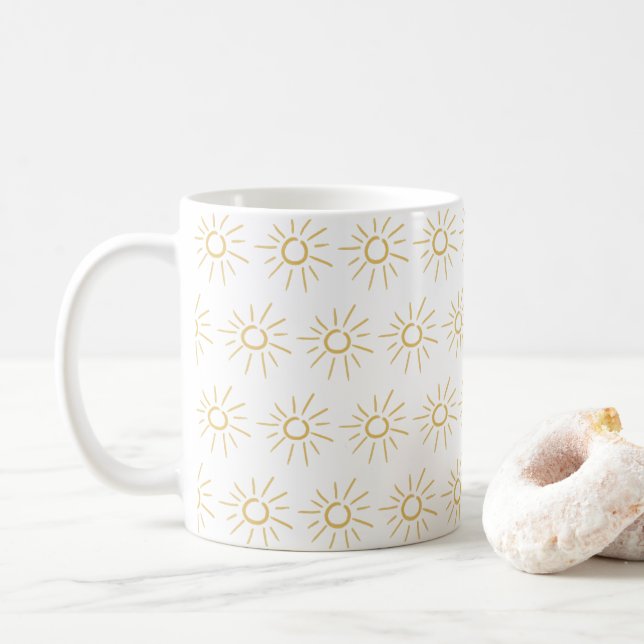 Caneca De Café sóis (Com Donut)