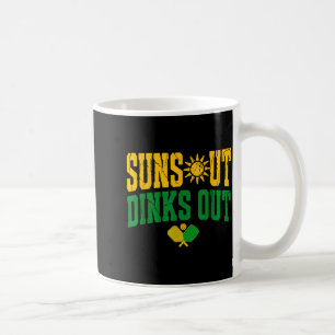 Caneca De Café Sóis à vista, dinks à vista esporte de remo de pic