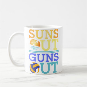 Caneca De Café Sóis Fora Armas Fora Volei de Praia