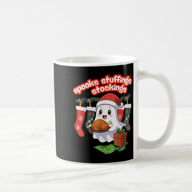 Caneca De Café Soks, Stuffings, &amp; Stockings, Soky Ghost Chris (Direita)