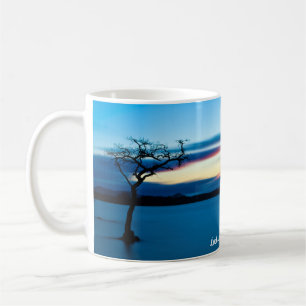 Caneca De Café Sol azul sobre Loch Lomond, Scotland Mug