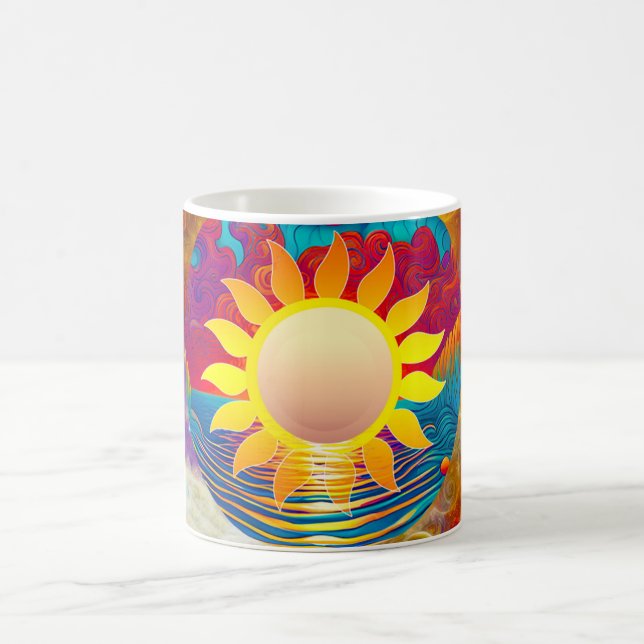 Caneca De Café Sol cósmico (Centro)