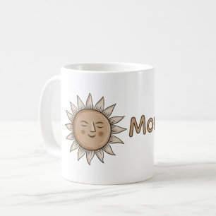 Caneca de Café Sol da Manhã
