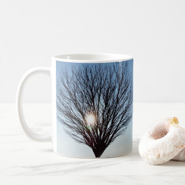 Caneca De Café Sol de inverno (Com Donut)
