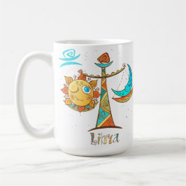 Caneca De Café Sol e Lua em Foca