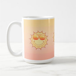 Caneca De Café Sol sorridente