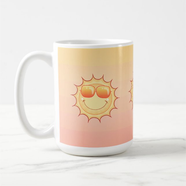 Caneca De Café Sol sorridente (Esquerda)