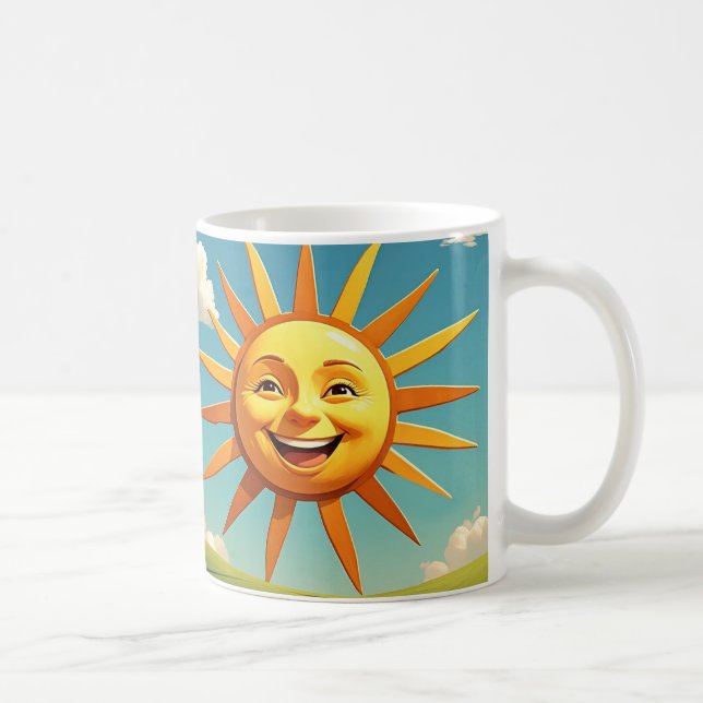 CANECA DE CAFÉ "SOL SORRISO" (Direita)