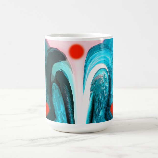 Caneca De Café Sol vermelho (Centro)