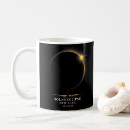 Caneca De Café Solar Eclipse 2026 Celestial Astronomy