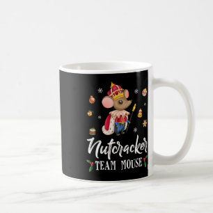 Caneca De Café Soldado da dança de Natal do Time Mouse Nutcracker