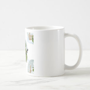 Caneca De Café soldado de neve natal