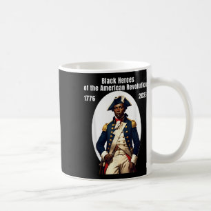 Caneca De Café Soldado Patriota Afro-Americano da Guerra Revoluci