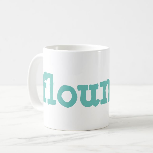 Caneca De Café solha (Frente Esquerda)