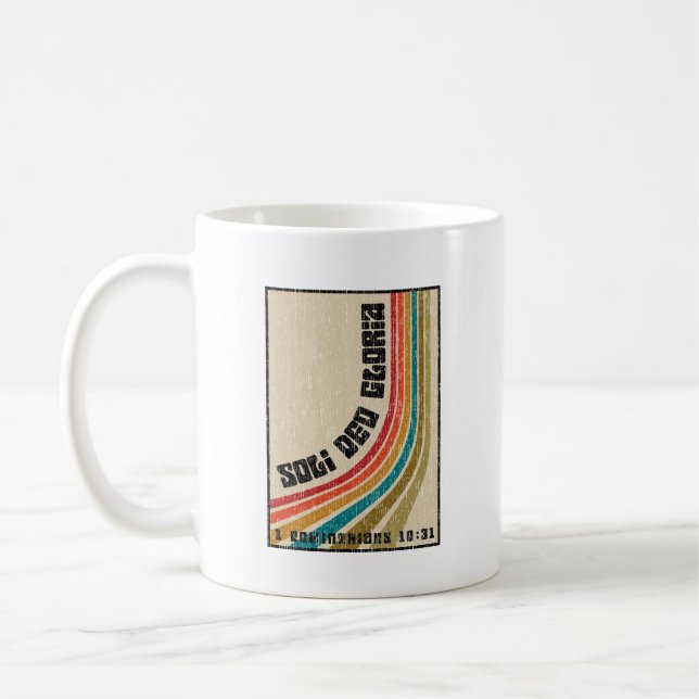 Caneca De Café Soli Deo Gloria (Esquerda)
