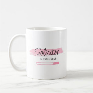 Caneca De Café Solicitante Em Andamento - Personalizado