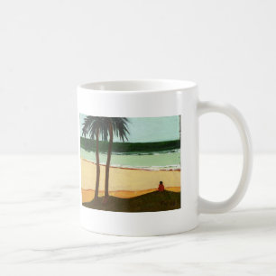 Caneca De Café Solidão 2006 do beira-mar