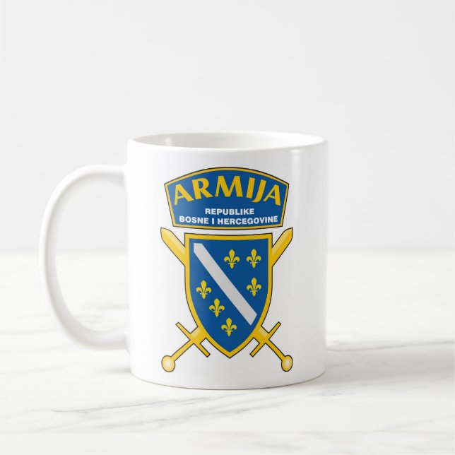 Caneca De Café Solja Armija RBiH (Esquerda)