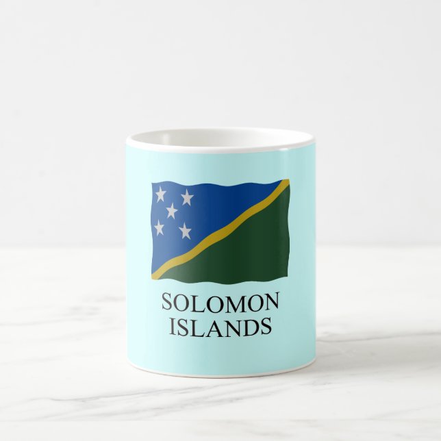 Caneca De Café Solomon Islands (Centro)