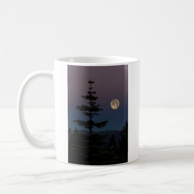 Caneca De Café Solstício De Lua/Verão 2016 Mt Shasta Mug (Esquerda)