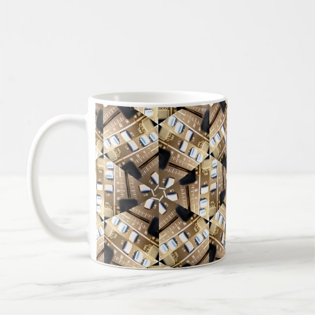 Caneca De Café Som Engenheiro Faders Coffee Mug (Esquerda)